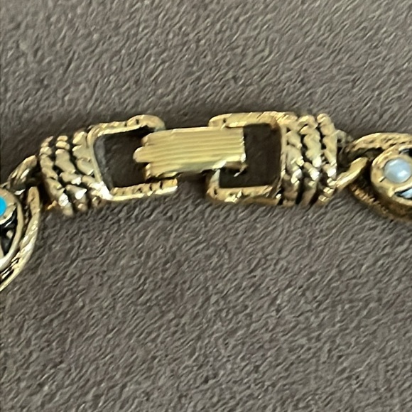 Vintage 1960 Goldette Bracelet 7.2” - Picture 6 of 8